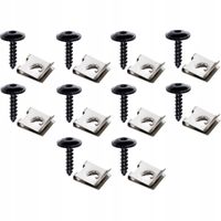 FORD ZESTAW SPINEK MOCOWANIA BLASZKI WKRĘTY OSŁONY PODWOZIA BŁOTNIKÓW 10