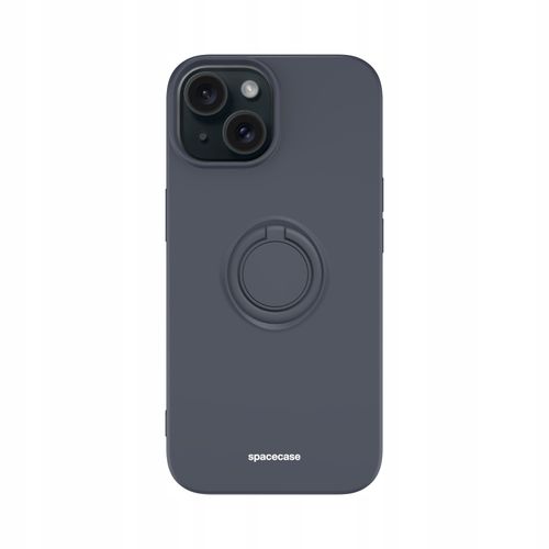 ETUI MATOWE DO IPHONE 15 SPACECASE SILICONE RING CASE SILIKONOWE + SZKŁO na Arena.pl