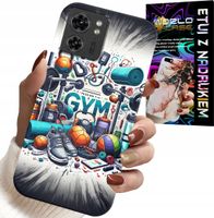 ETUI DO MOTOROLA EDGE 40 - SIŁOWNIA GYM FITNESS SPORT CASE + FOLIA