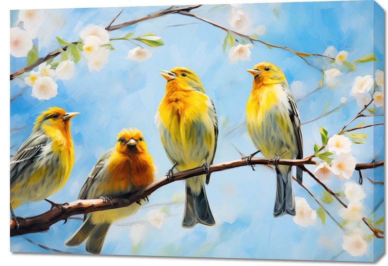 Obraz 100x70cm Wiosenne Pogwizdy zdjęcie 1