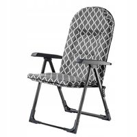 KADAX Fotel Leżak Ogrodowy Plażowy Składany 110 kg