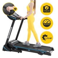 BIEŻNIA ELEKTRYCZNA DOMOWA SKŁADANA Z AMORTYZACJĄ 15 KM/H REGULACJA POZIOMU BIEŻNIA ELEKTRYCZNA DOMOWA SKŁADANA Z AMORTYZACJĄ 15 KM/H REGULACJA POZIOMU