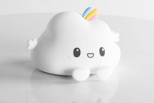 Silikonowa lampka nocna Chmurka led rgb na Arena.pl