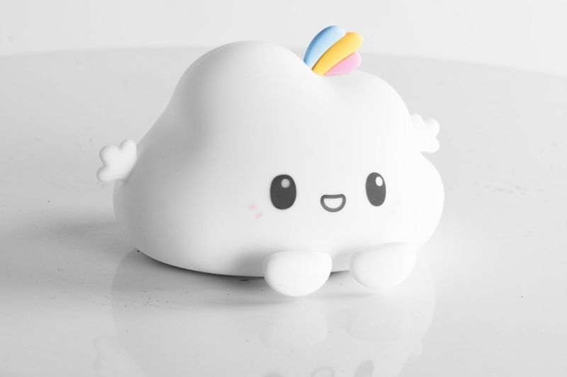 Silikonowa lampka nocna Chmurka led rgb zdjęcie 5