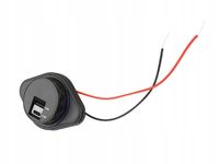 LXG532 Ładowarka USB-C + USB-A gniazdo montażowe do samochodu 12V / 24V