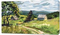 Obraz 100x60cm Bujna Wieś