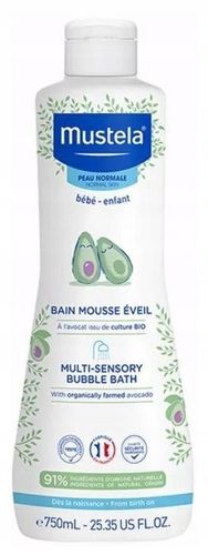 Mustela Bebe, Bąbelkowa Kąpiel płyn, 750ml na Arena.pl