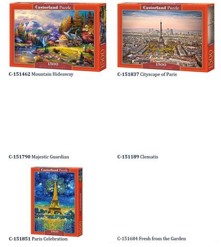 Castorland Piękne Puzzle 1500 elementów CA0018 na Arena.pl