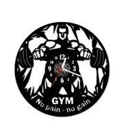 Zegar ścienny z płyty winylowej 254.13 Sztanga