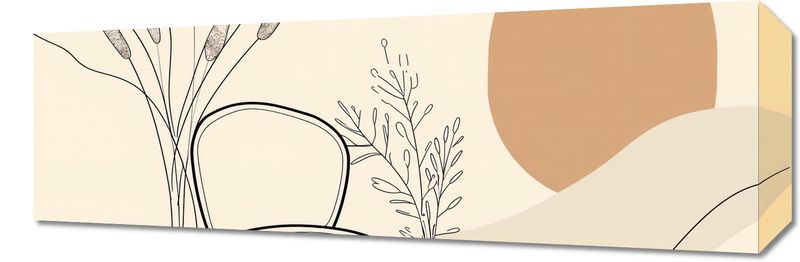 Obraz 60x20cm Kącik Spokoju zdjęcie 1