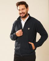 Sweter męski bawełniany grafitowy Platon Rozmiar - XL