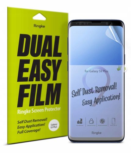 2X FOLIA 3D CAŁY EKRAN RINGKE GALAXY S9 PLUS na Arena.pl