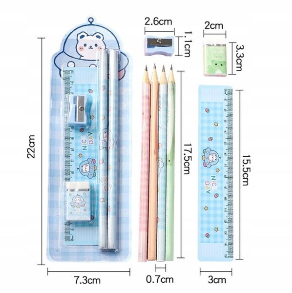 DUŻY PIÓRNIK PODWÓJNY DO SZKOŁY JEDNOROŻEC DŁUGOPI zdjęcie 3