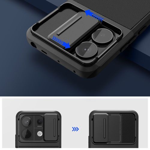 tech-protect velar cam+ xiaomi redmi note 13 pro 5g / poco x6 5g black na Arena.pl