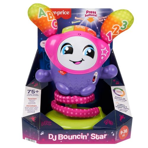 FISHER PRICE INTERAKTYWNA TANECZNA DJ-ka zabawka edukacyjna +9m HRD21 na Arena.pl