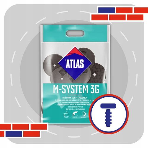 ATLAS M-SYSTEM 3G M8/FI6,5 L100 BX ŚCIANA SUFIT na Arena.pl