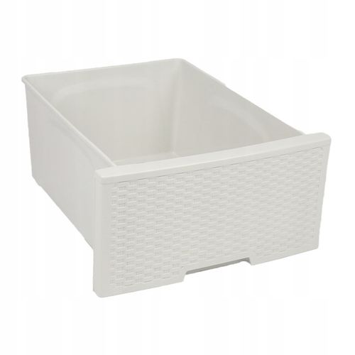 KOMODA Z SZUFLADAMI PLASTIKOWA ECRU WOLNOSTOJĄCA REGAŁ ORGANIZER na Arena.pl