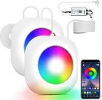 Podwodne światło LED 40W LyLmLe magnetyczne ściemniane do basenu