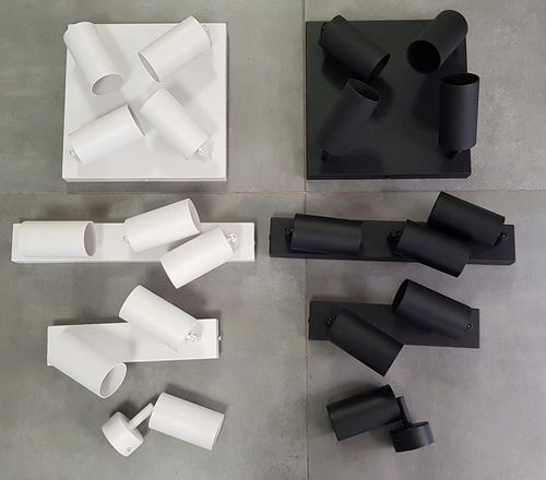 LAMPA sufit KINKIET ŚCIENNY regulowany SPOT 2 GU10 na Arena.pl