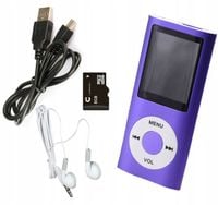 ODTWARZACZ MP4 MP3 PL RADIO DYKTAFON KARTA 8GB