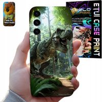 ETUI CASE SAMSUNG GALAXY S24 FE DINOZAUR DINO WZORY DLA CHŁOPCA + SZKŁO