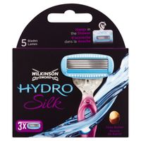 WILKINSON HYDRO SILK WKŁADY DO MASZYNKI 3 SZT