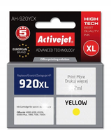 TUSZ ACTIVEJET DO HP 920 XL OFFICEJET 6000 6500 7000 7500 7500A ŻÓŁTY