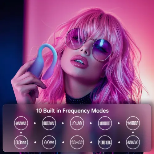 magic motion magic flamingo max blue - inteligentne jajko wibrujące na Arena.pl