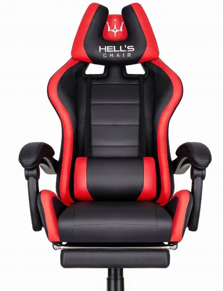 FOTEL GAMINGOWY DLA GRACZA BIUROWY HELL'S zdjęcie 1