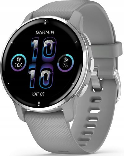 Szary Smartwatch GARMIN Venu 2 Plus na Arena.pl