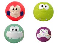 GUMOWE PIŁKI ZABAWKA DO KĄPIELI MINI KOSZYKÓWKA