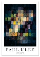 Plakat Paul Klee abstrakcja old sound 30x40 cm