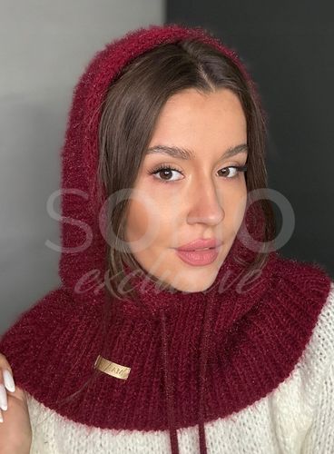 BALACLAVA CZAPKA KAPTUR KOMINIARKA GOLF UNISEKS MIĘKKI CIEPŁY MODNY K na Arena.pl