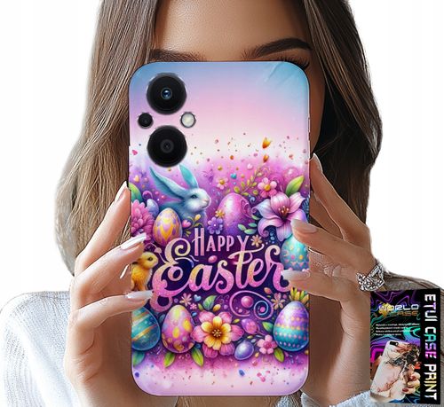 ETUI DO OPPO RENO8 LITE 5G - WESOŁEGO JAJKA, WIELKANOC, PISANKI JAJKA na Arena.pl