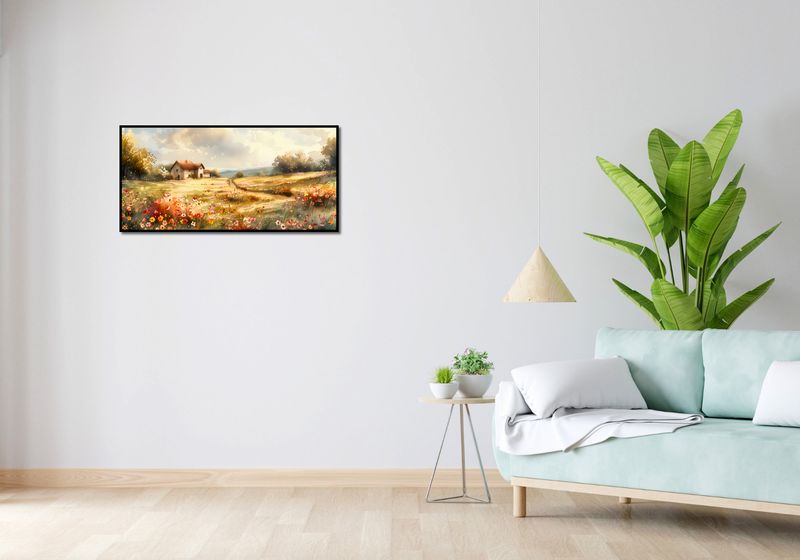 Plakat 91,3x44,5cm Sielski Domek zdjęcie 4