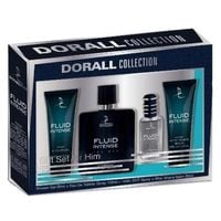 Dorall Collection - zestaw upominkowy Fluid Intense w pudełku męski 4el.