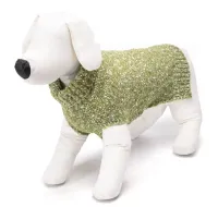 Sweter dla psa XS 20 cm żakardowy w kropeczki miękki ciepły i wygodny