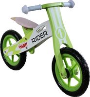 ARTI RIDER DARK GREEN 1 Rowek Biegowy Drewniany P