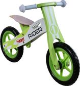 ARTI RIDER DARK GREEN 1 Rowek Biegowy Drewniany P