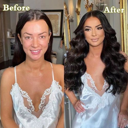 PERUKA DŁUGIE WŁOSY CZARNE KRUCZE FALE BRUNETKA SYNTETYCZNE damskie 70 cm na Arena.pl