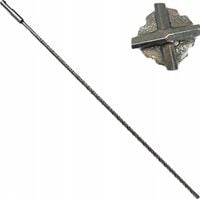 Allbe Wiertło do betonu SDS-Plus 6x460 mm krzyżowe udarowe