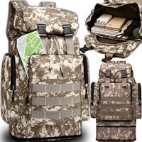 PLECAK MILITARNY TAKTYCZNY WOJSKOWY TURYSTYCZNY SURVIVAL 50L POJEMNY XXL