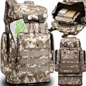 PLECAK MILITARNY TAKTYCZNY WOJSKOWY TURYSTYCZNY SURVIVAL 50L POJEMNY XXL