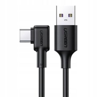 UGREEN KĄTOWY KABEL USB - USB C 5A QC3.0 SCP 2m