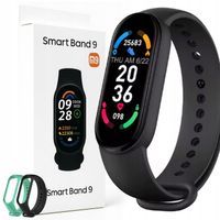 Pedometr Smartband 9 | Kroki | Puls | Kalorie | Sportowy Zegarek Na