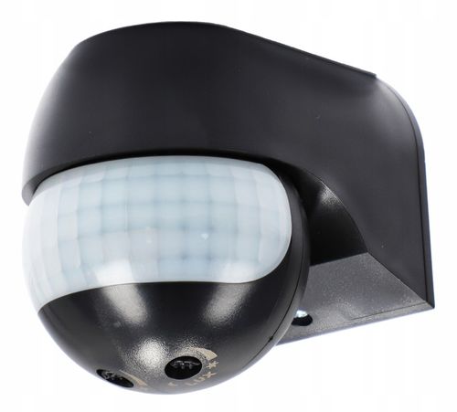 Ścienny czujnik ruchu zmierzchu PIR zewnętrzny LED sensor regulowany na Arena.pl
