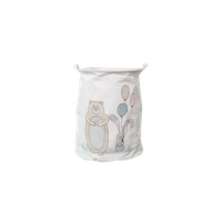 Pojemnik na zabawki kosz, worek na pranie MIŚ 35x45 cm OR2WZ121