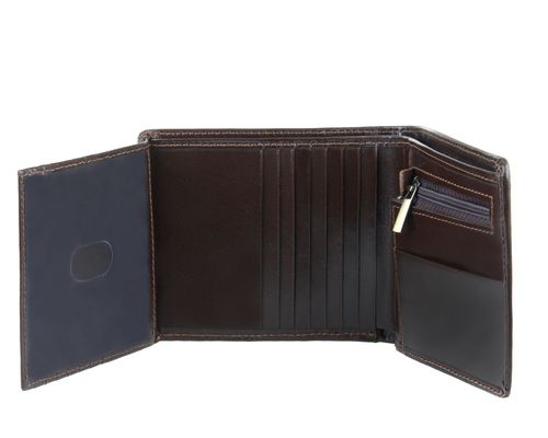 Portfel męski Conrad - Stefania Brązowy na Arena.pl