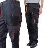 Spodnie robocze męskie mocne do pasa monterskie
