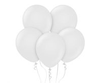Balony lateksowe Beauty&Charm białe, 30 cm 10 szt.